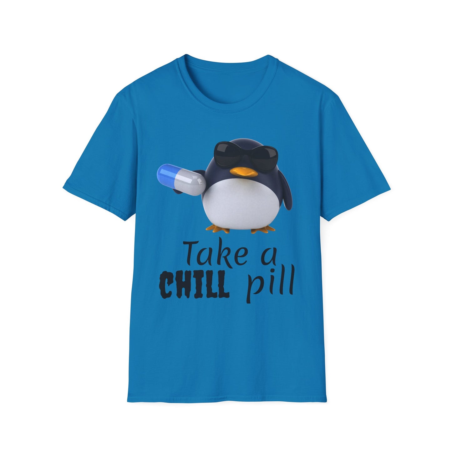 AIRBLASTER Uomo Chill Pill T-Shirt – Maglia Casual In Cotone, Comfort E Stile